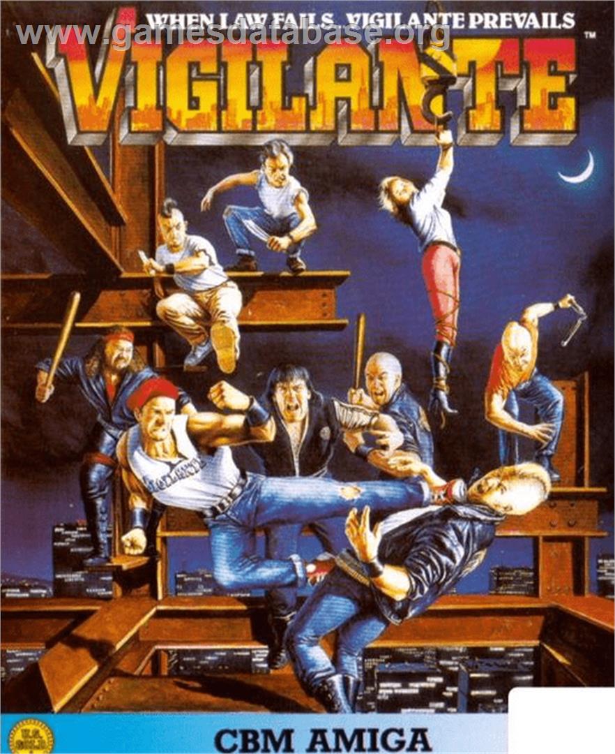 Vigilante - Commodore Amiga - Artwork - Box