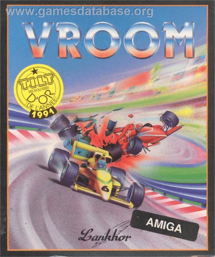 Vroom - Commodore Amiga - Artwork - Box