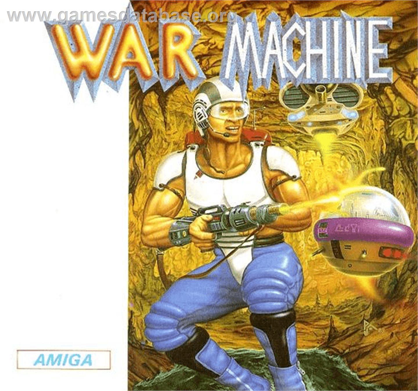 War Machine - Commodore Amiga - Artwork - Box