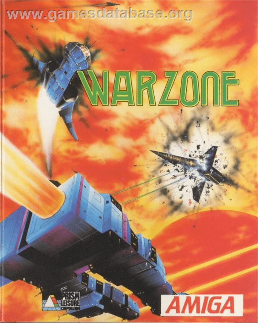 War Zone - Commodore Amiga - Artwork - Box