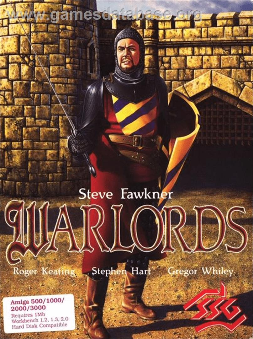 Warlords - Commodore Amiga - Artwork - Box