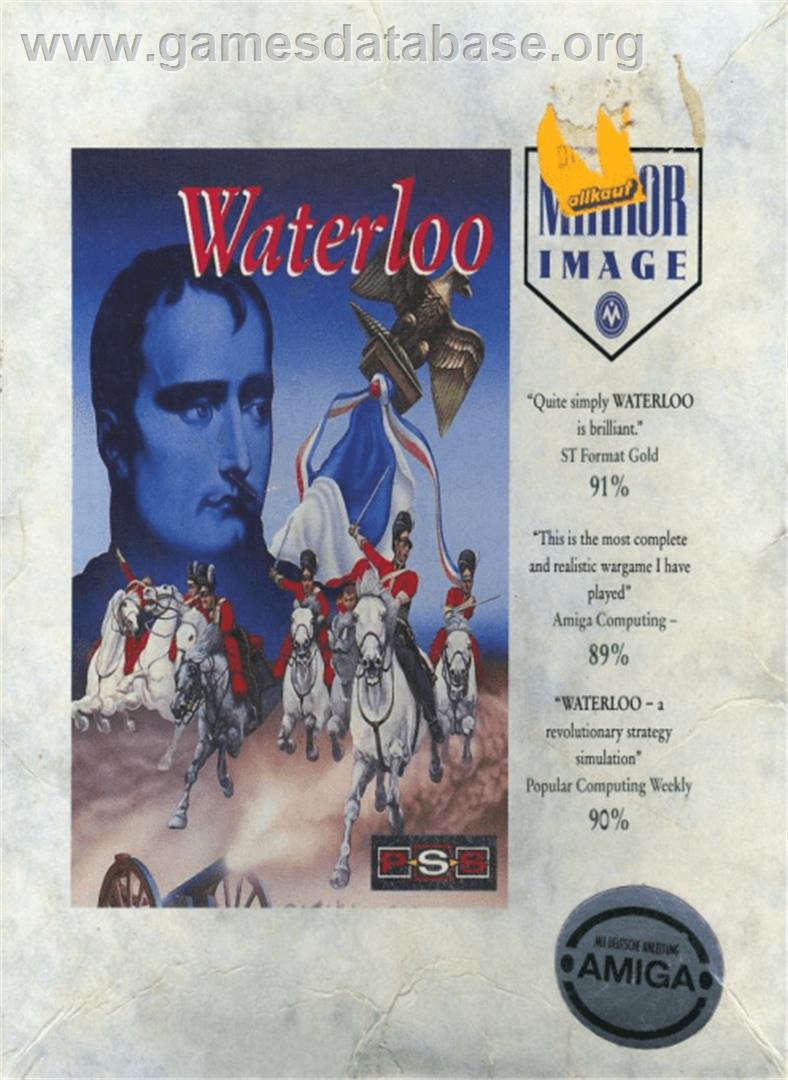 Waterloo - Commodore Amiga - Artwork - Box