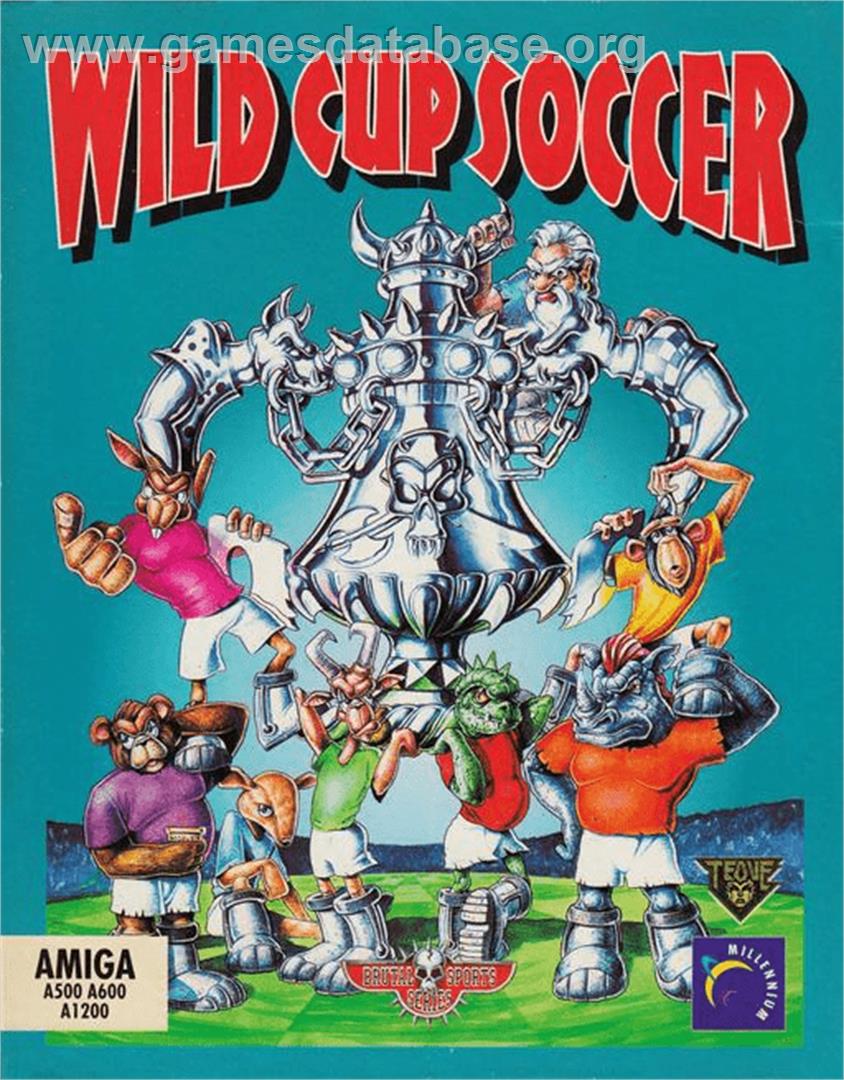Wild Cup Soccer - Commodore Amiga - Artwork - Box