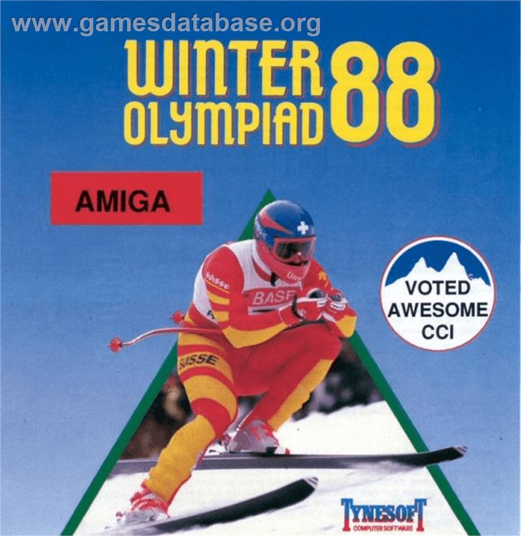 Winter Challenge: World Class Competition - Commodore Amiga - Artwork - Box