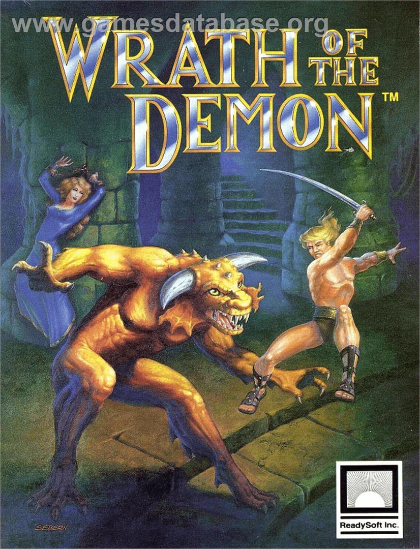 Wrath of the Demon - Commodore Amiga - Artwork - Box