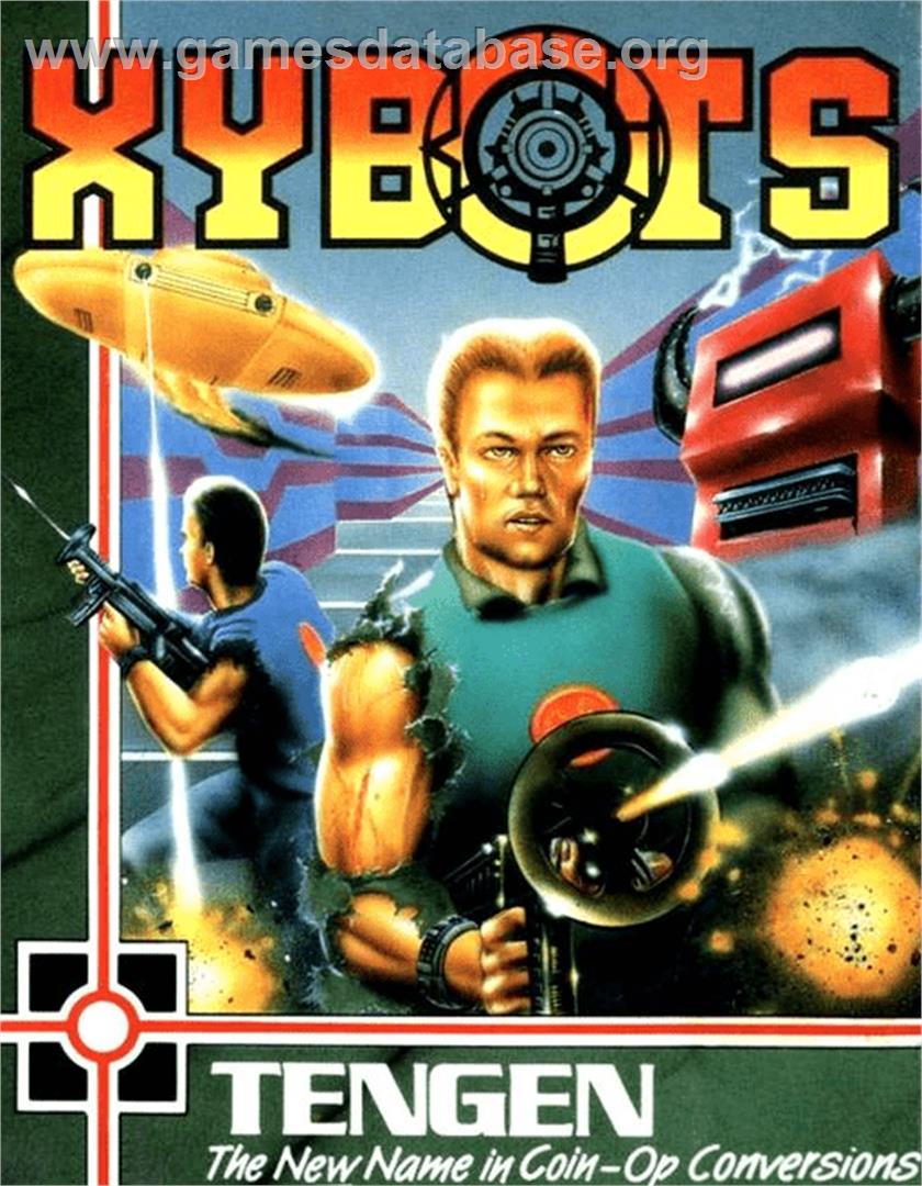 Xybots - Commodore Amiga - Artwork - Box