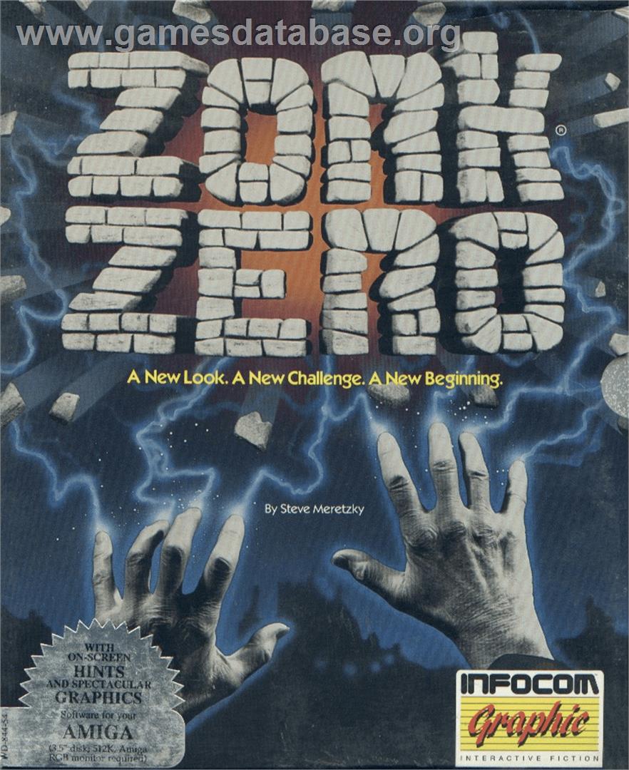 Zork Zero: The Revenge of Megaboz - Commodore Amiga - Artwork - Box