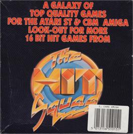 Box back cover for Crazy Cars on the Commodore Amiga.
