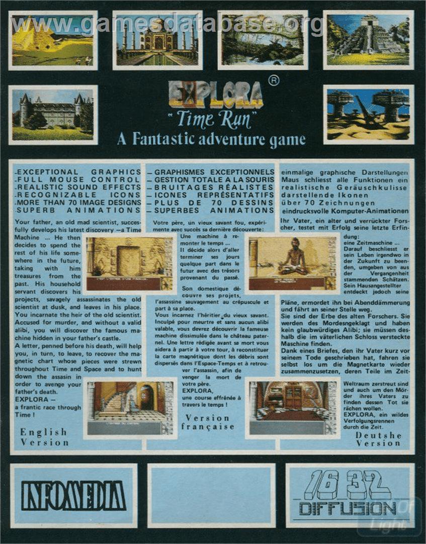 Chrono Quest - Commodore Amiga - Artwork - Box Back
