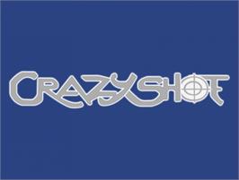 Top of cartridge artwork for Crazy Shot on the Commodore Amiga.