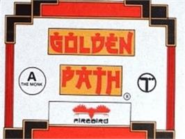 Top of cartridge artwork for Golden Path on the Commodore Amiga.
