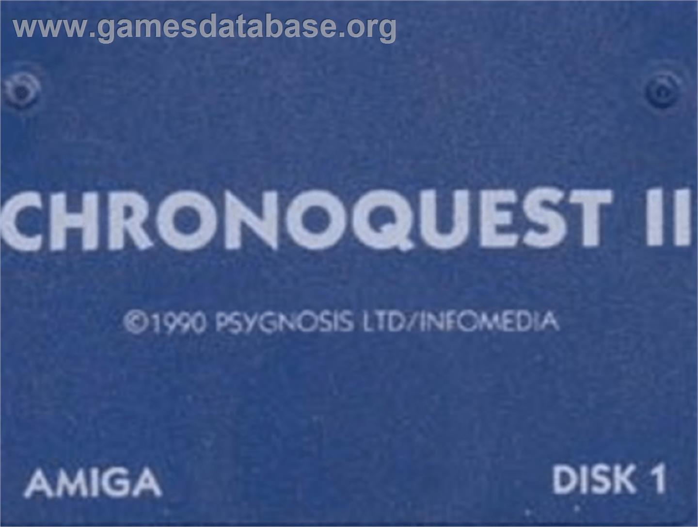 Chrono Quest 2 - Commodore Amiga - Artwork - Cartridge Top
