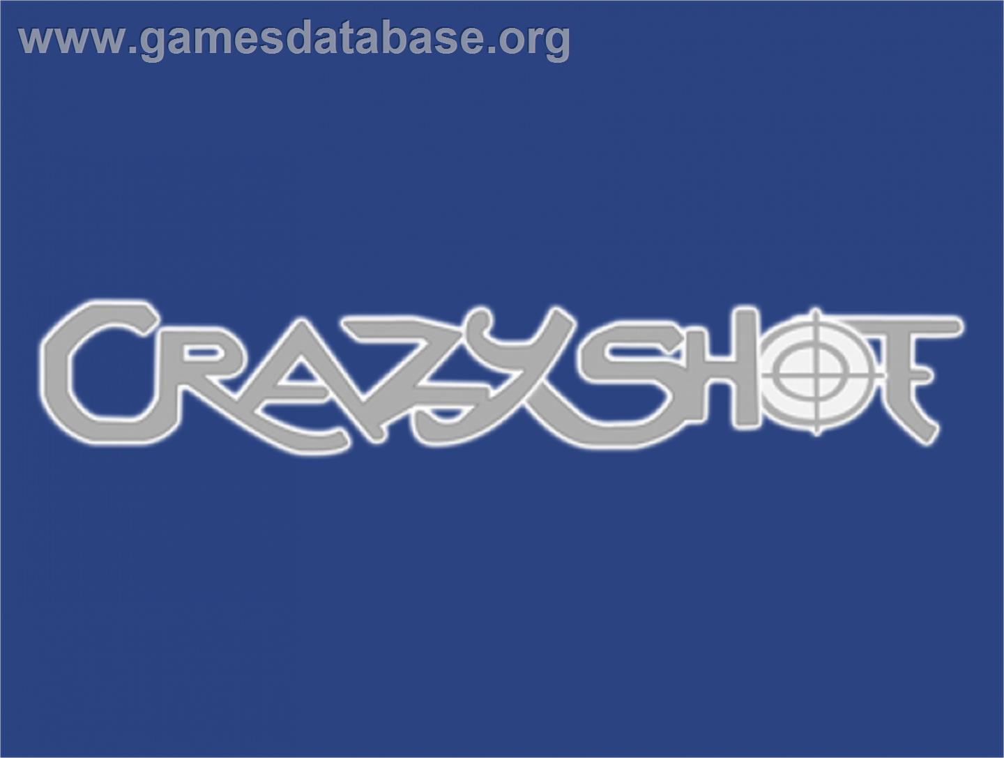 Crazy Shot - Commodore Amiga - Artwork - Cartridge Top