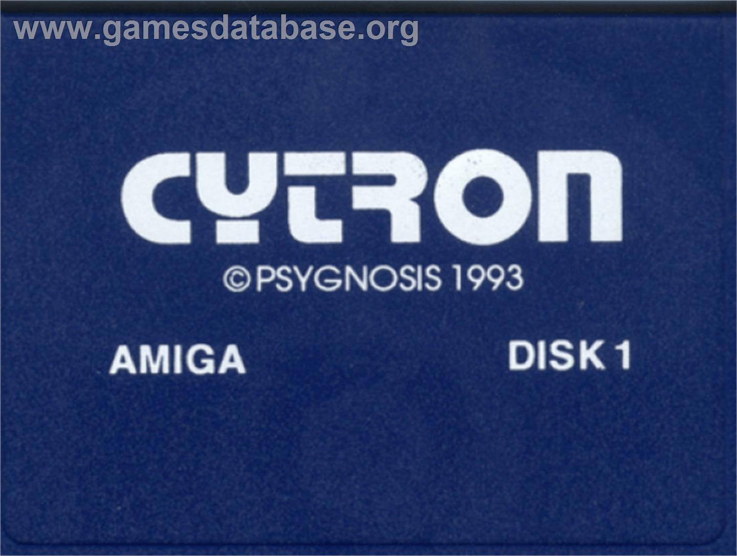 Cytron - Commodore Amiga - Artwork - Cartridge Top