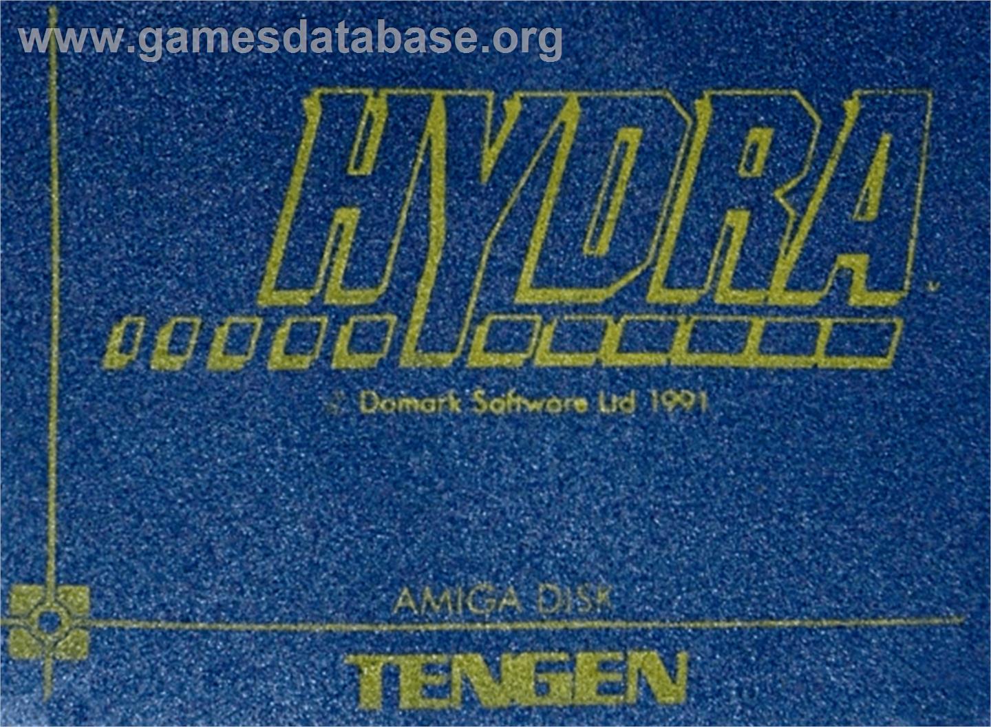 Hydra - Commodore Amiga - Artwork - Cartridge Top