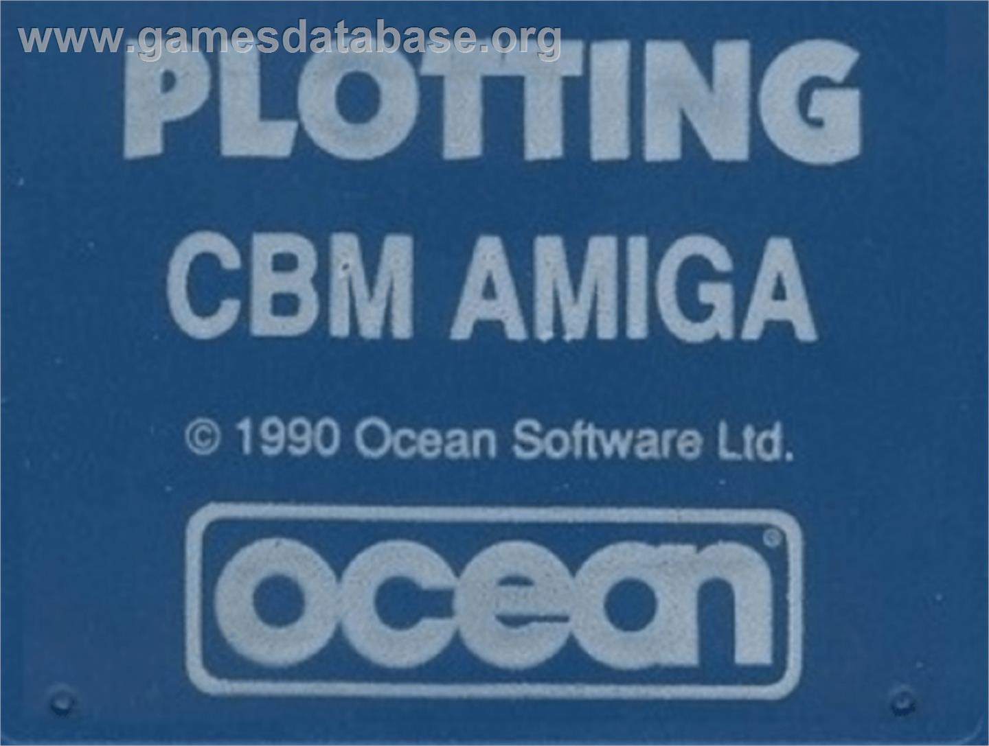 Plotting - Commodore Amiga - Artwork - Cartridge Top