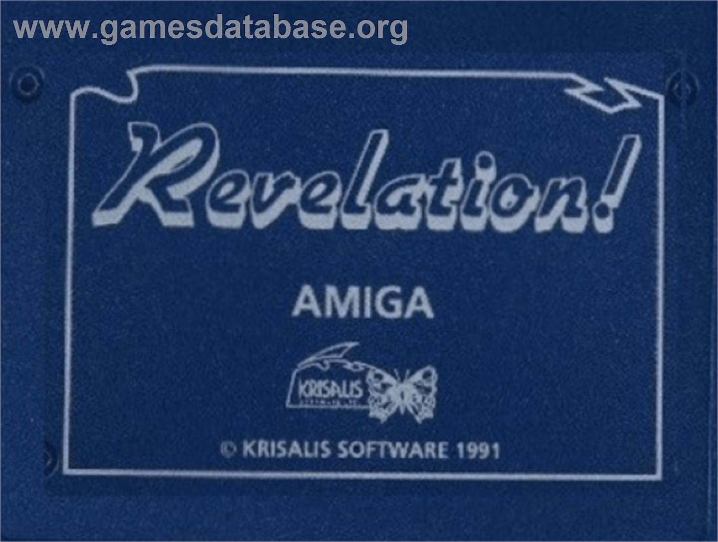 Revelation - Commodore Amiga - Artwork - Cartridge Top