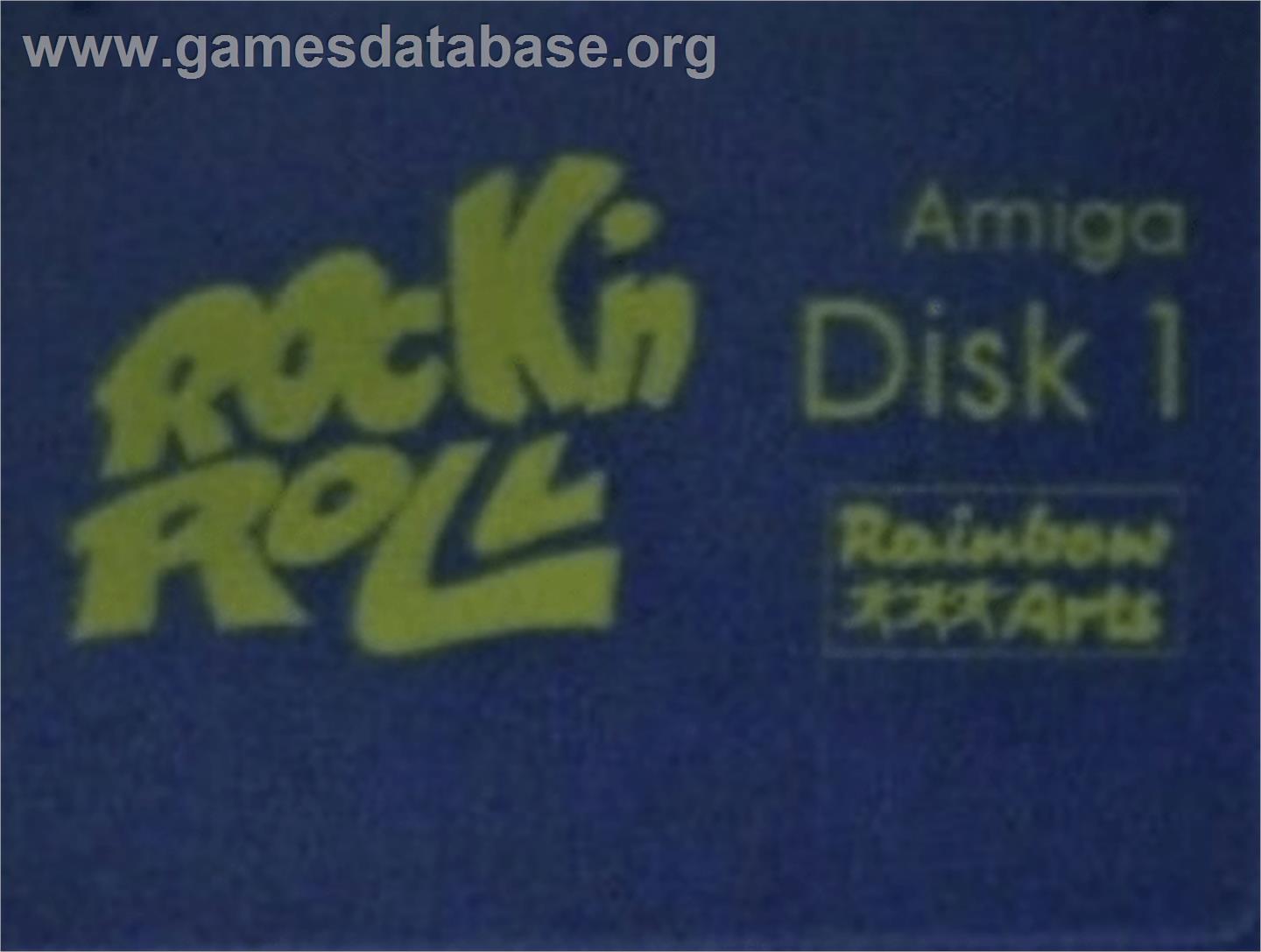 Rock 'n Roll - Commodore Amiga - Artwork - Cartridge Top