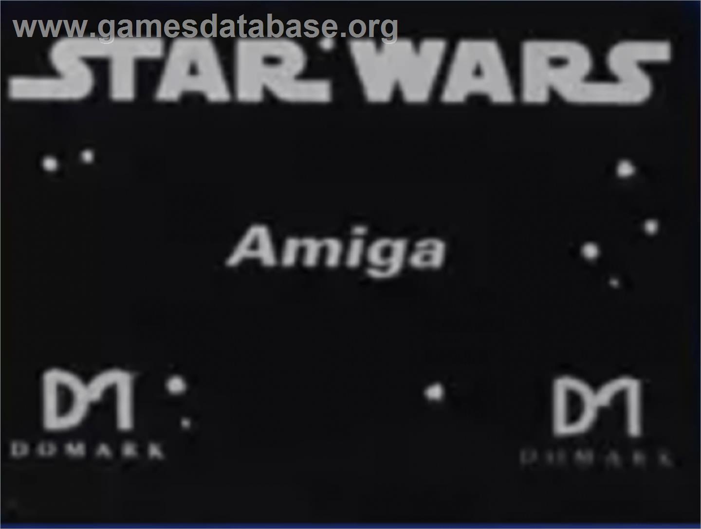 Star Wars - Commodore Amiga - Artwork - Cartridge Top