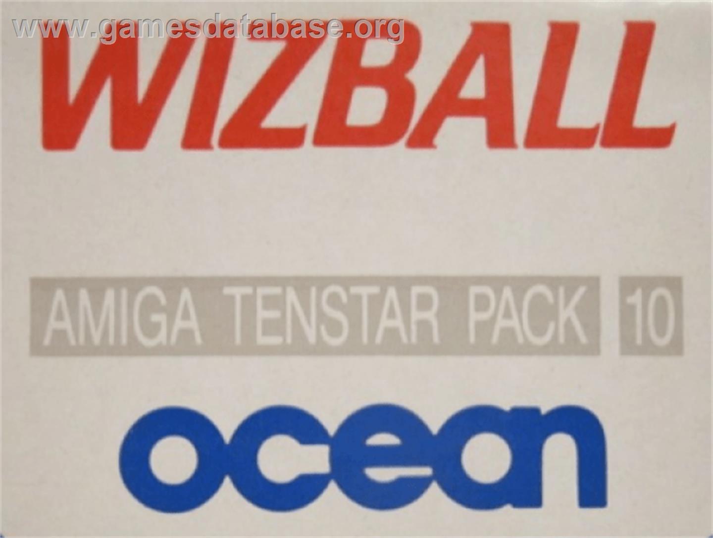 Wizball - Commodore Amiga - Artwork - Cartridge Top