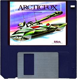 Artwork on the Disc for Arcticfox on the Commodore Amiga.