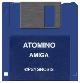 Artwork on the Disc for Atomino on the Commodore Amiga.