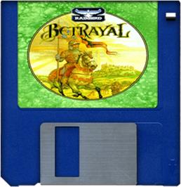 Artwork on the Disc for Betrayal on the Commodore Amiga.