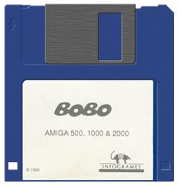 Artwork on the Disc for BoBo on the Commodore Amiga.