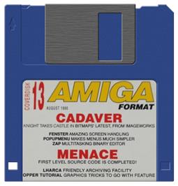 Artwork on the Disc for Cadaver: The Payoff on the Commodore Amiga.
