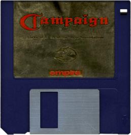 Artwork on the Disc for Campaign on the Commodore Amiga.
