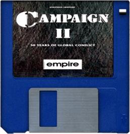Artwork on the Disc for Campaign 2 on the Commodore Amiga.