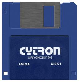 Artwork on the Disc for Cytron on the Commodore Amiga.
