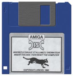 Artwork on the Disc for Disc on the Commodore Amiga.
