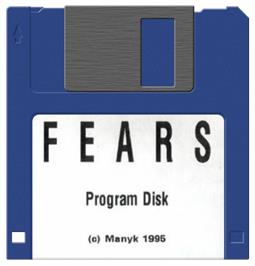 Artwork on the Disc for Fears on the Commodore Amiga.