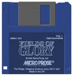 Artwork on the Disc for Fields of Glory on the Commodore Amiga.