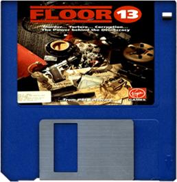 Artwork on the Disc for Floor 13 on the Commodore Amiga.