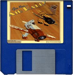 Artwork on the Disc for Gee Bee Air Rally on the Commodore Amiga.
