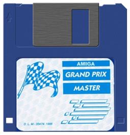 Artwork on the Disc for Grand Prix Master on the Commodore Amiga.