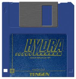 Artwork on the Disc for Hydra on the Commodore Amiga.