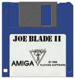 Artwork on the Disc for Joe Blade 2 on the Commodore Amiga.