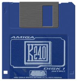 Artwork on the Disc for K240 on the Commodore Amiga.