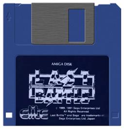 Artwork on the Disc for Last Battle on the Commodore Amiga.