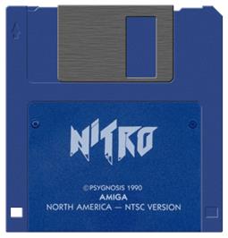 Artwork on the Disc for Nitro on the Commodore Amiga.