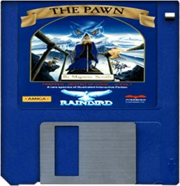 Artwork on the Disc for Pawn on the Commodore Amiga.