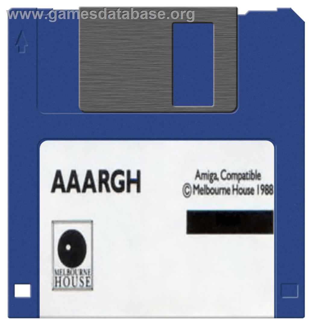 Aaargh - Commodore Amiga - Artwork - Disc