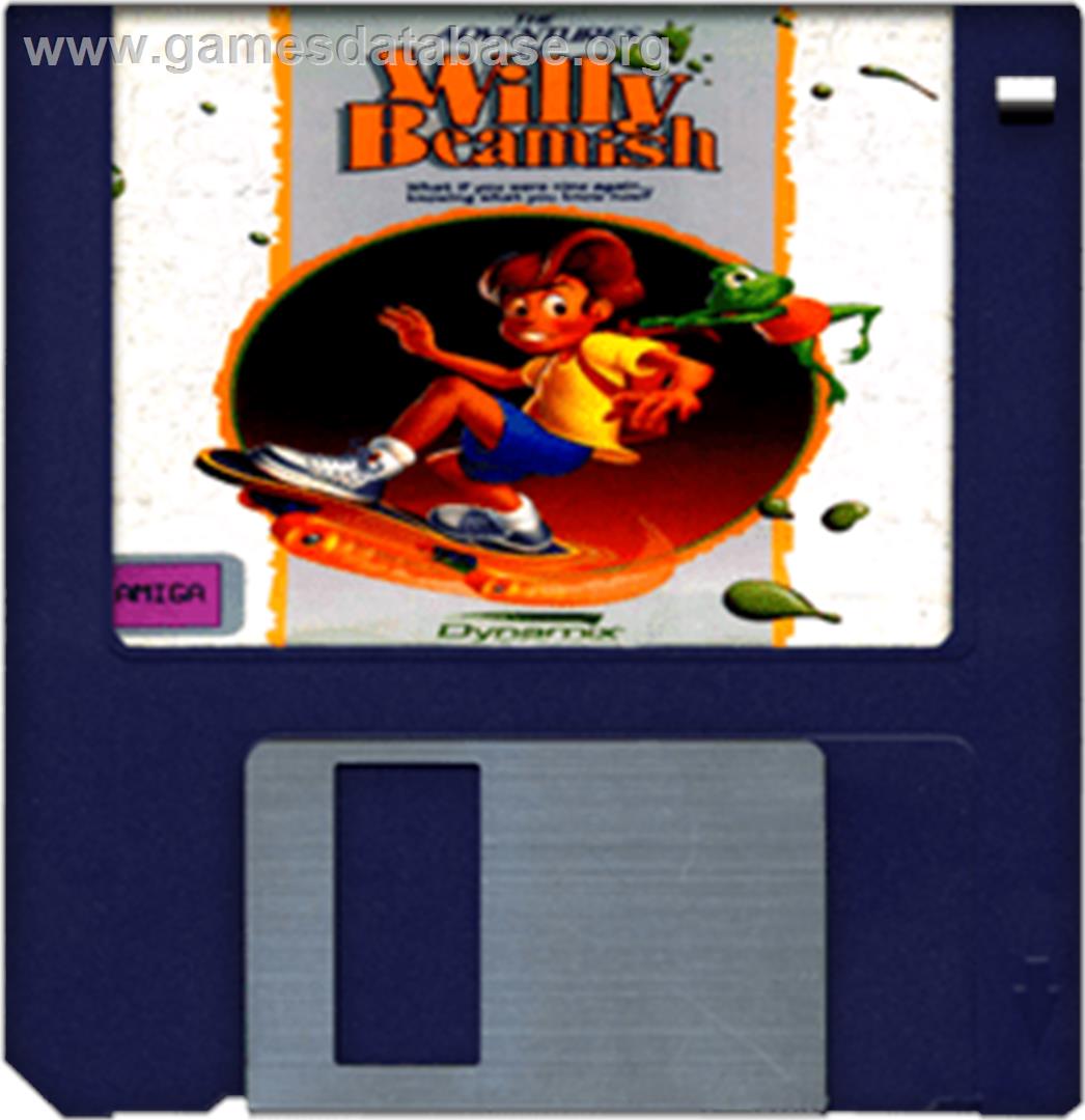 Adventures of Willy Beamish - Commodore Amiga - Artwork - Disc