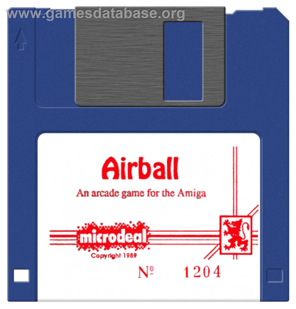 Airball - Commodore Amiga - Artwork - Disc