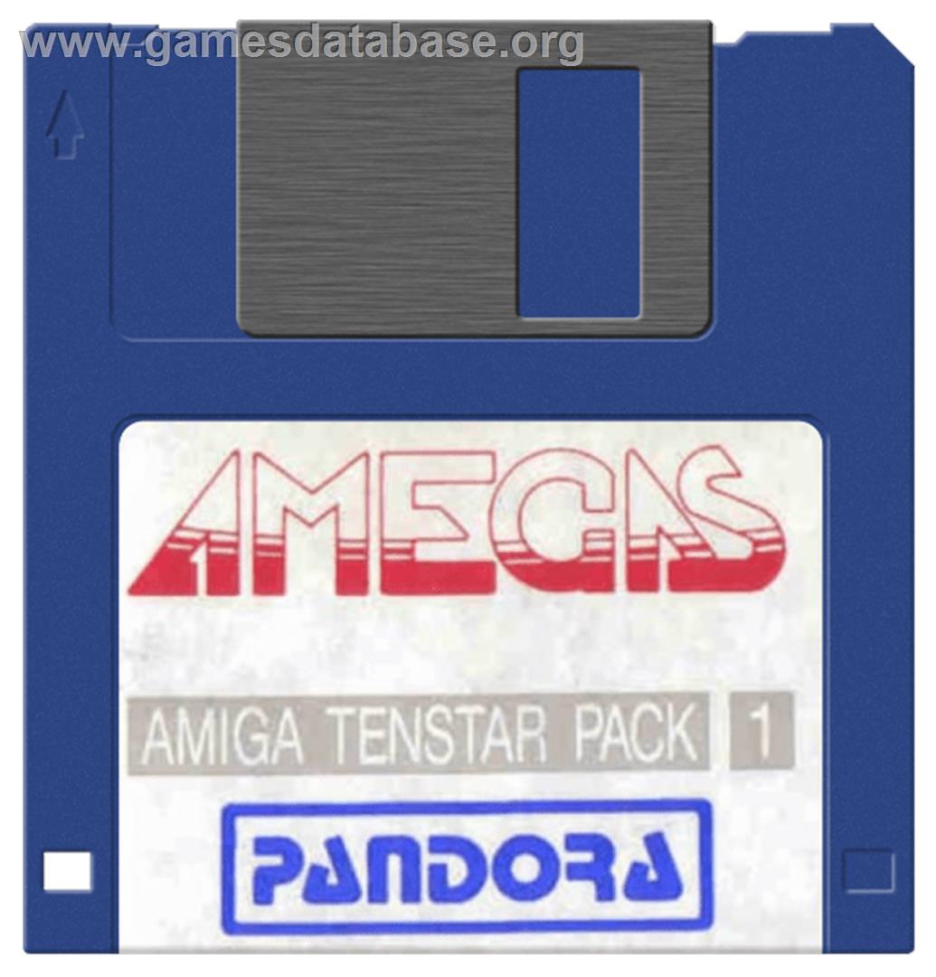 Amegas - Commodore Amiga - Artwork - Disc