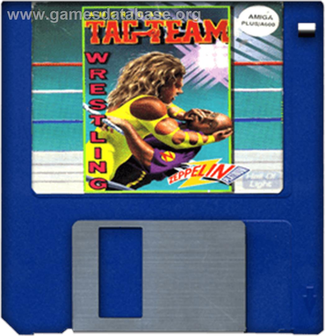 American Tag Team Wrestling - Commodore Amiga - Artwork - Disc