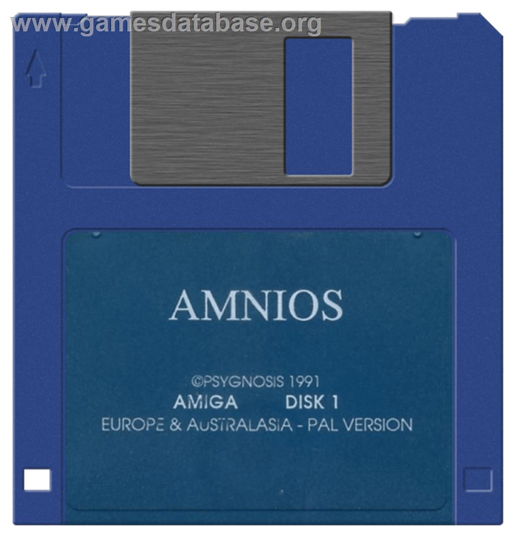 Amnios - Commodore Amiga - Artwork - Disc